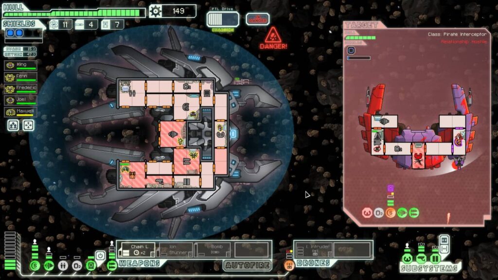 FTL Faster Than Light - útok