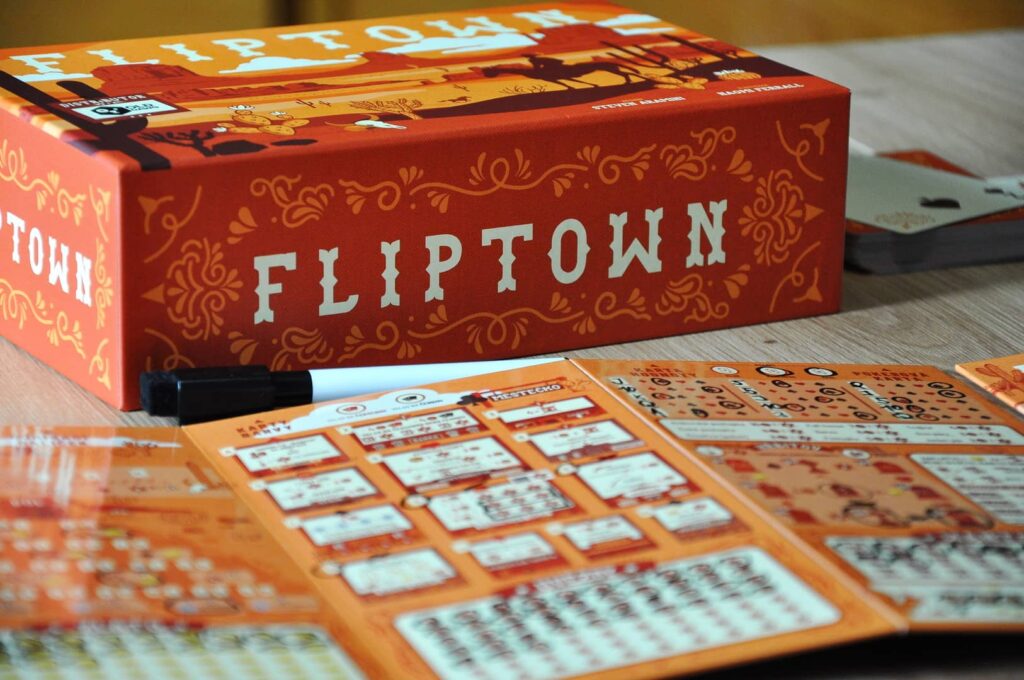 Fliptown - detail krabice