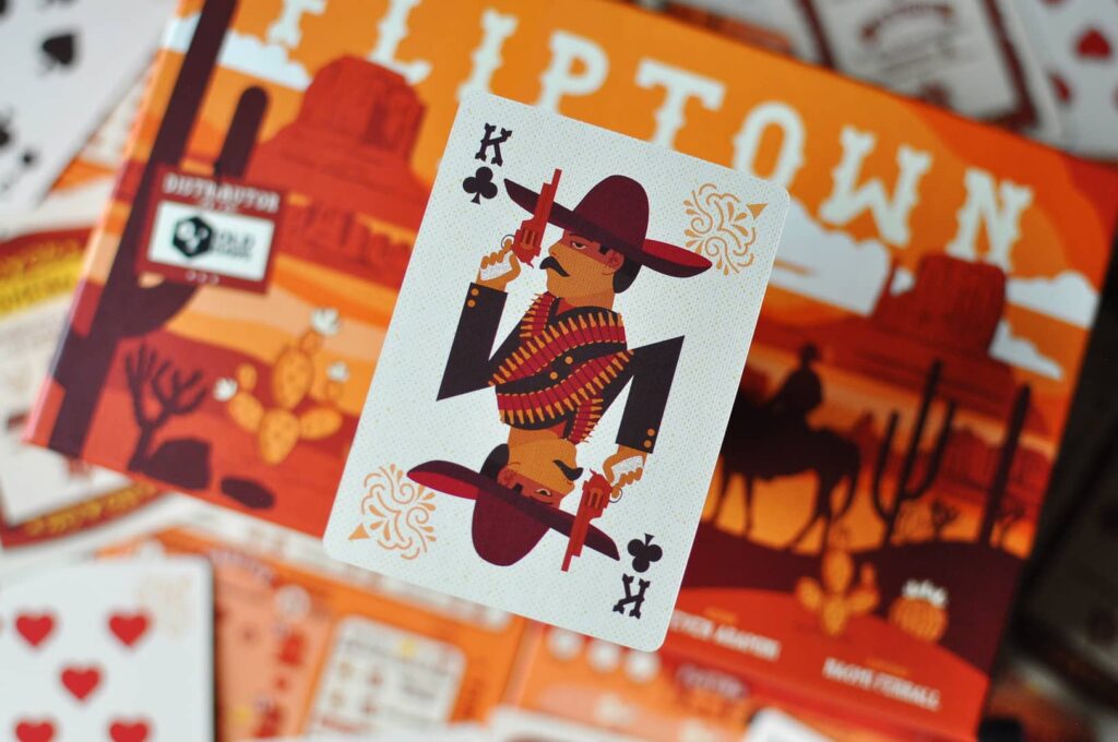 Fliptown - karta psance krále