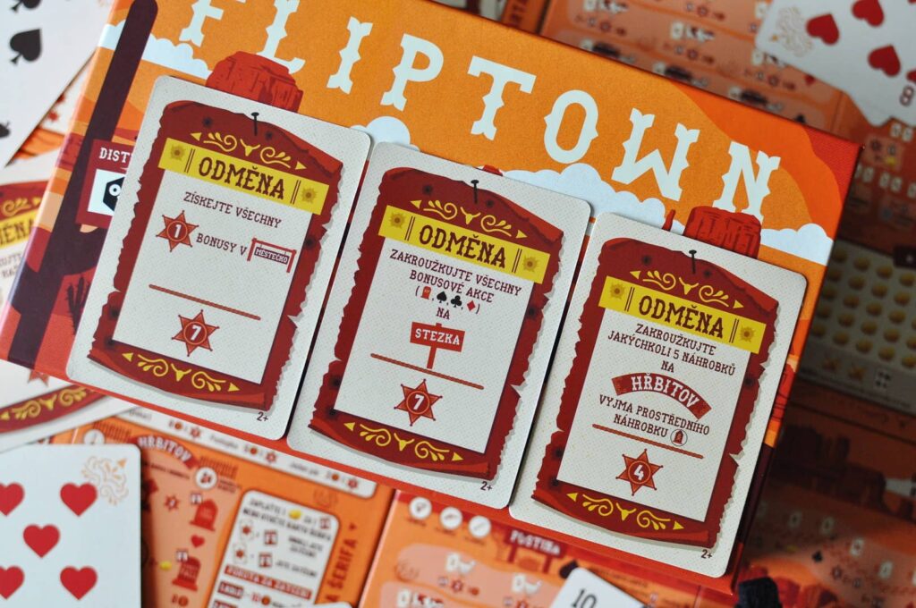 Fliptown - karty odměn