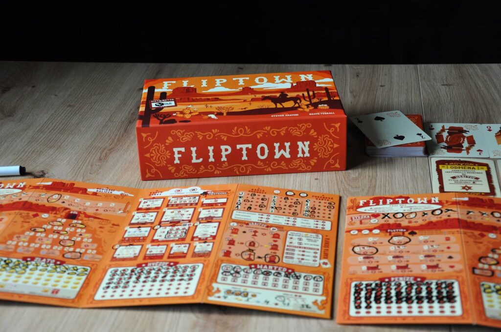 Fliptown - komponenty hry