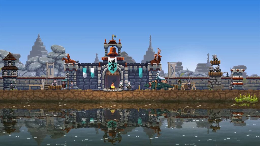 Kingdom Two Crowns - hrad