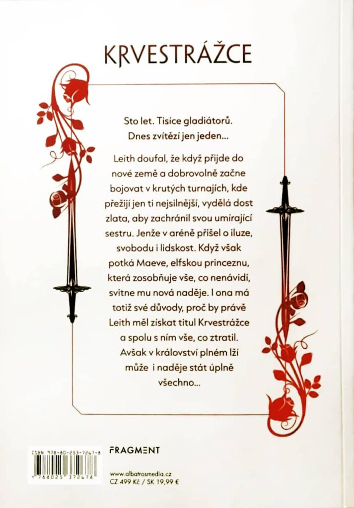 Krvestrážce - zadní strana