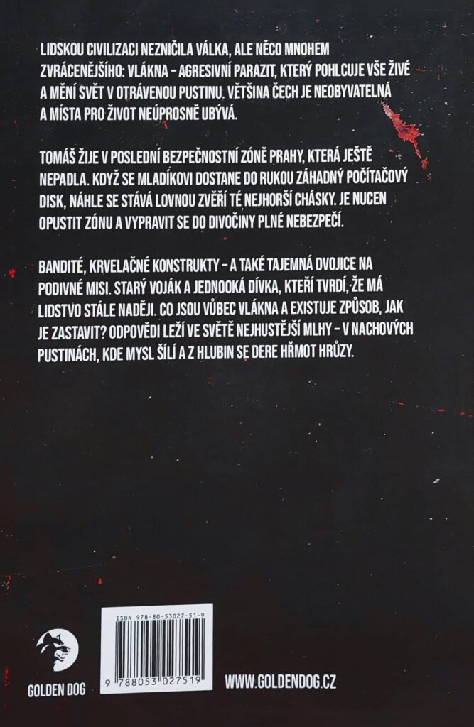 Nachové pustiny - zadní strana