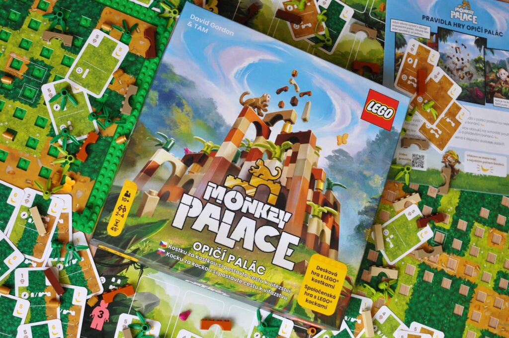 Opičí palác - krabice s komponenty