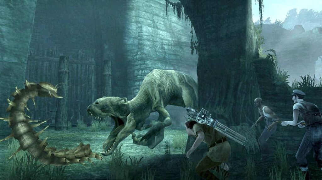Peter Jackson's King Kong The Official Game of the Movie - číhání