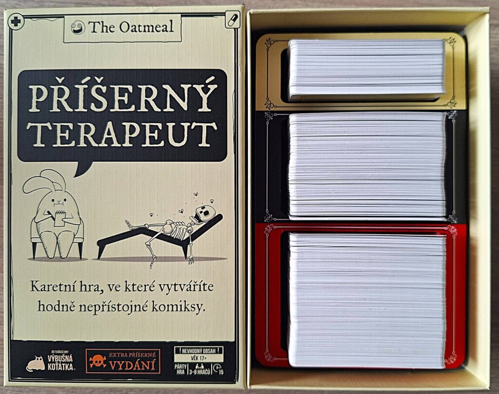 Příšerný terapeut - balení