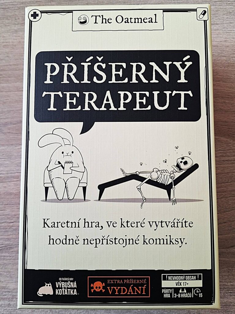 Příšerný terapeut - krabice