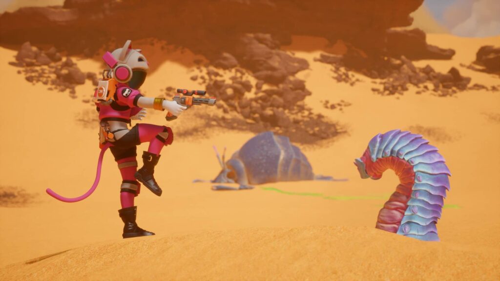 Revenge of the Savage Planet - děda červík