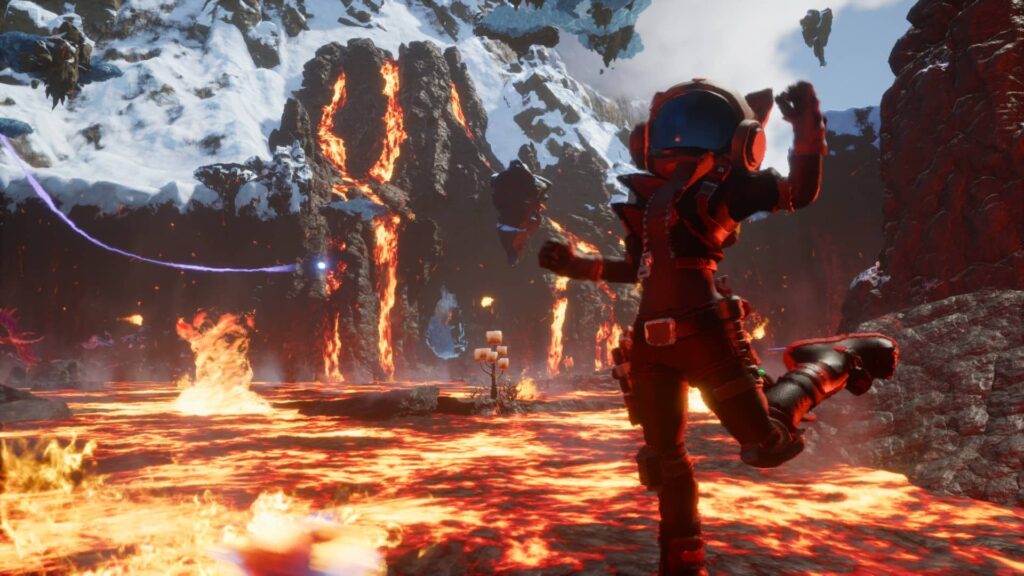 Revenge of the Savage Planet - póza pjako z časopisu