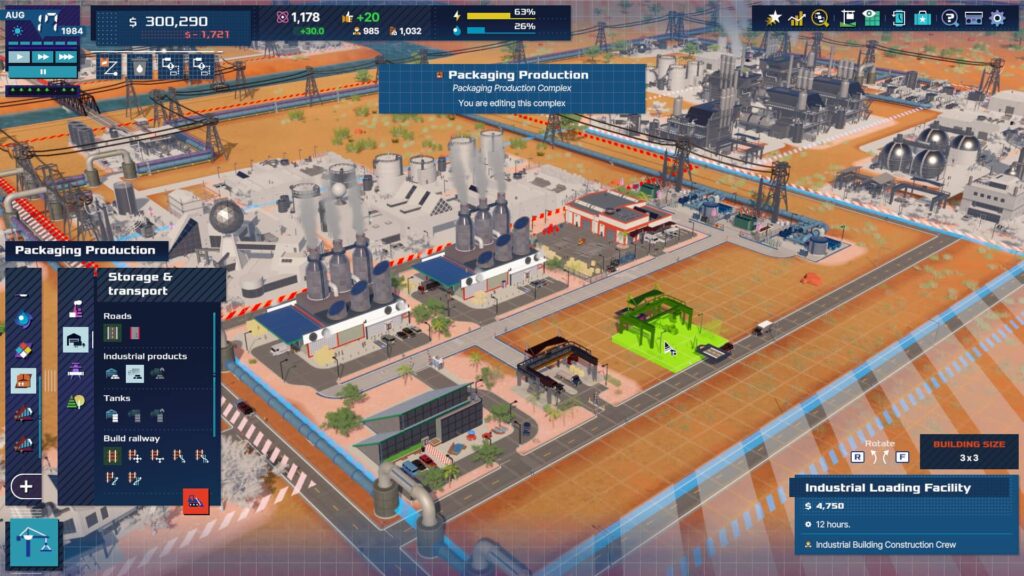 Rise of Industry 2 - transport