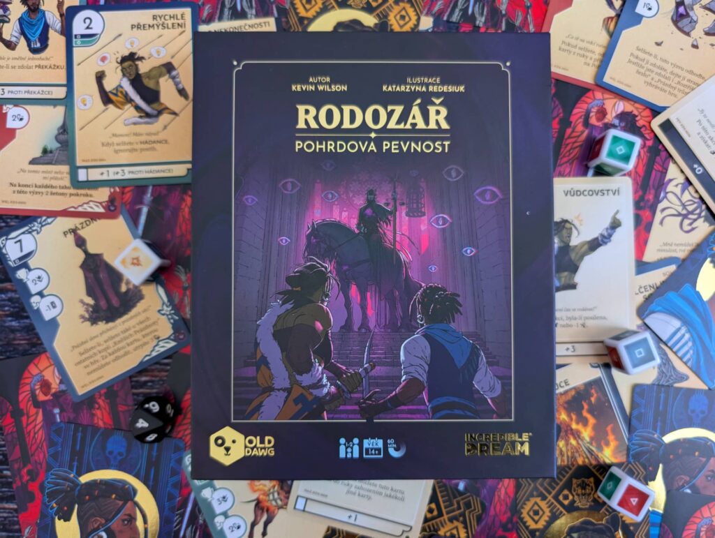 Rodozář: Pohrdova pevnost - desková hra
