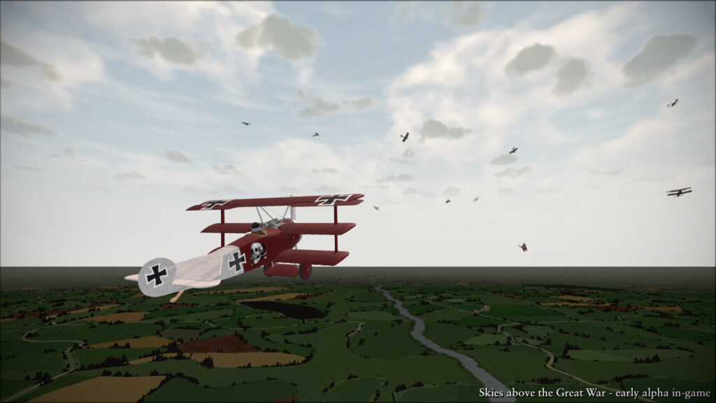 Skies above the Great War - tohle je zlé letadýlko