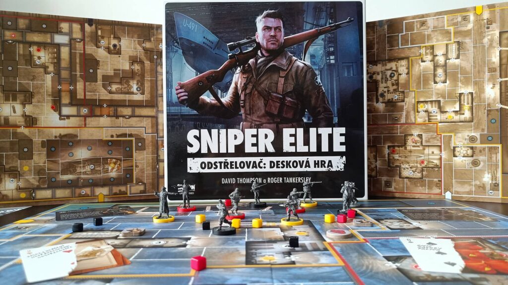 Sniper Elite - Odstřelovač Desková hra - recenze