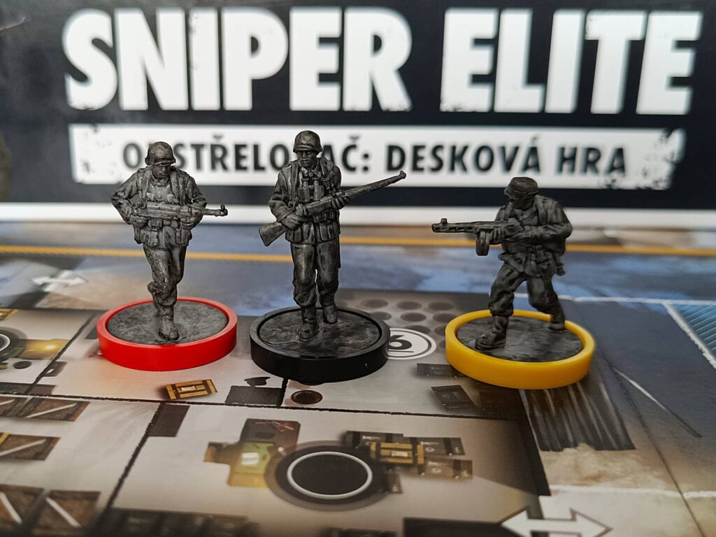 Sniper Elite - Odstřelovač Desková hra - vojáci