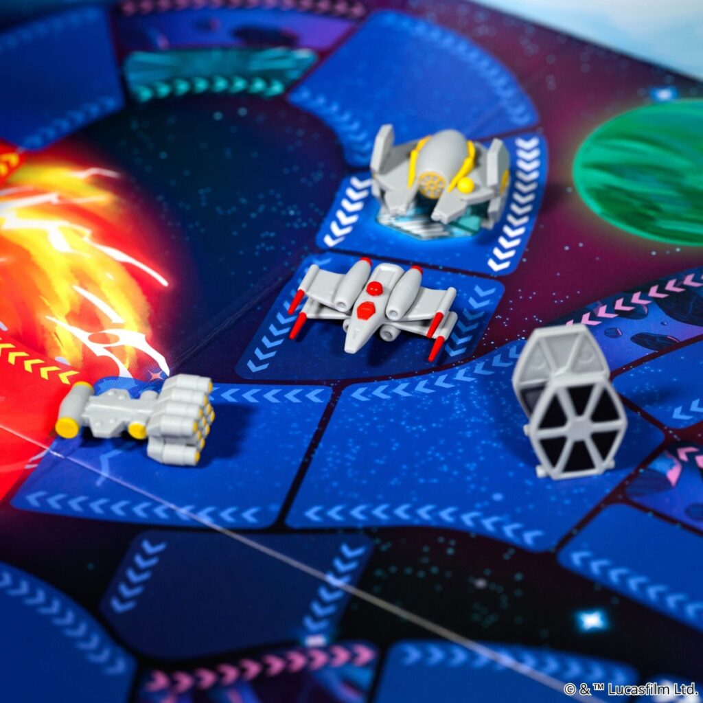 Star Wars - Super Teams - lodě na trati