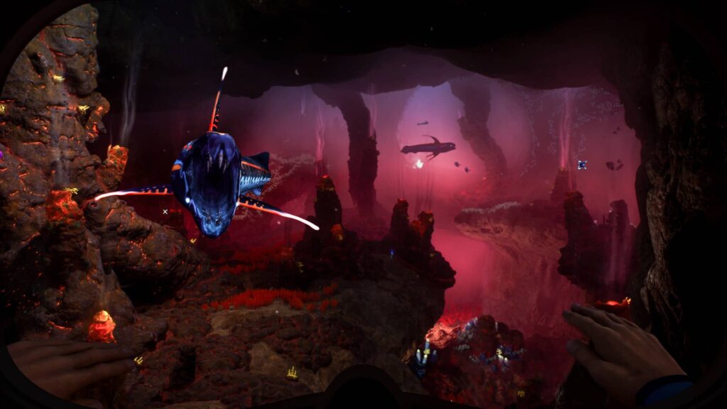 Subnautica 2 - podmořská jeskyně