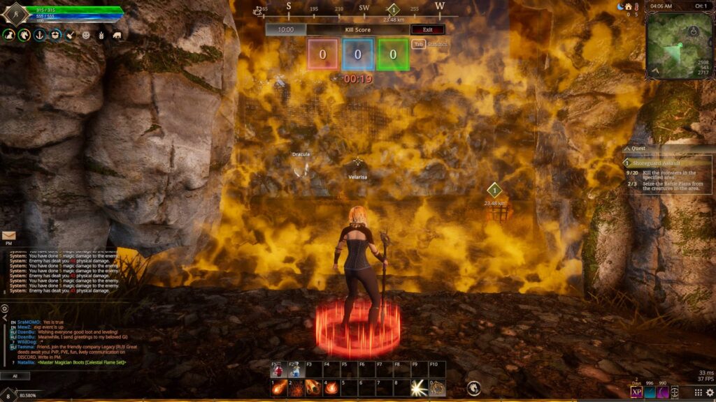 The Quinfall - vstup do areny