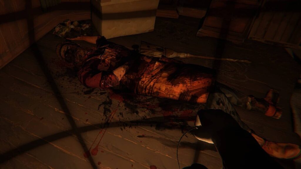 The Vineyard Massacre - mrtvý zaměstnanec