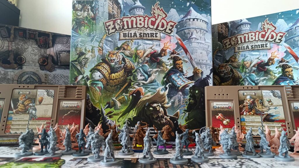 Zombicide Bílá smrt - desková hra recenze