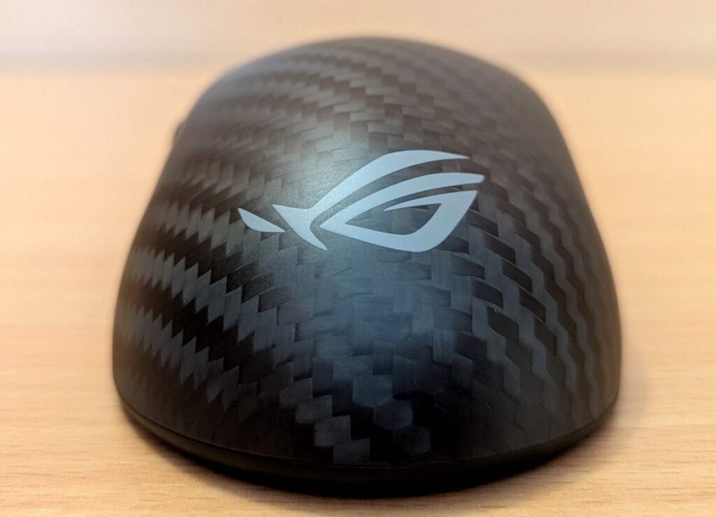 Asus ROG Harpe Ace Extreme - pohled zezadu