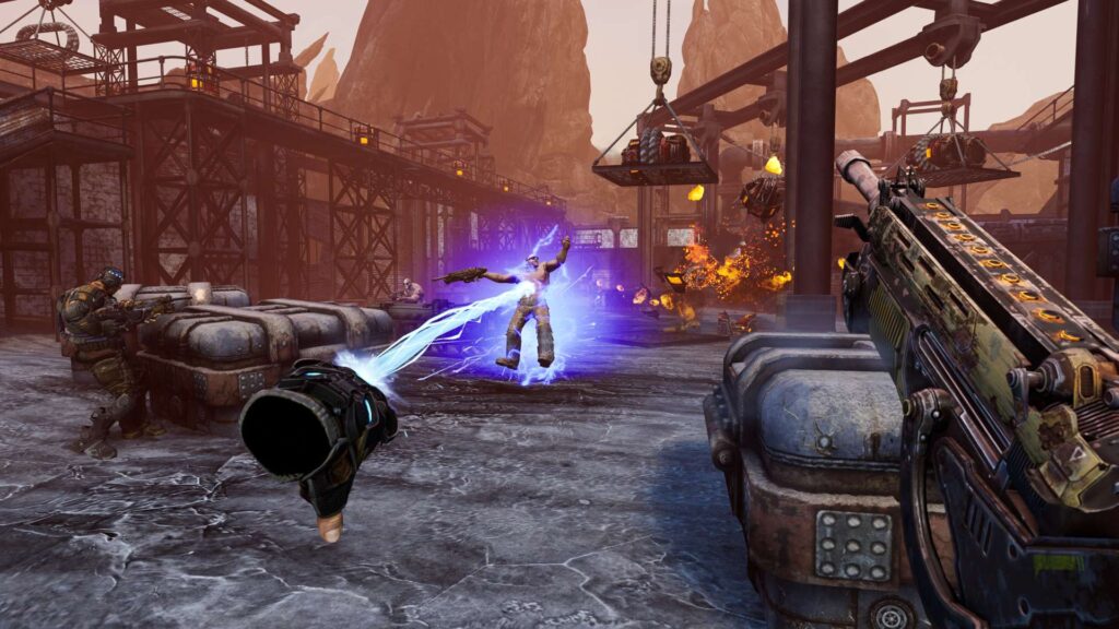 Bulletstorm VR - energetický bič