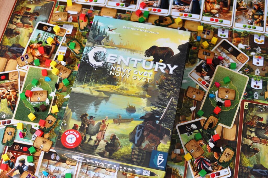 Century Nový svět - krabice s komponenty