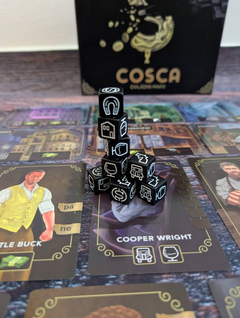 Cosca: Ovládni mafii - kostky