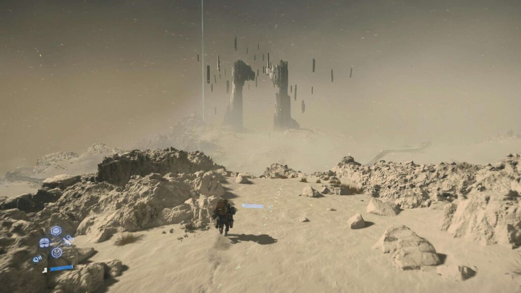 Death Stranding 2: On the Beach - pustina