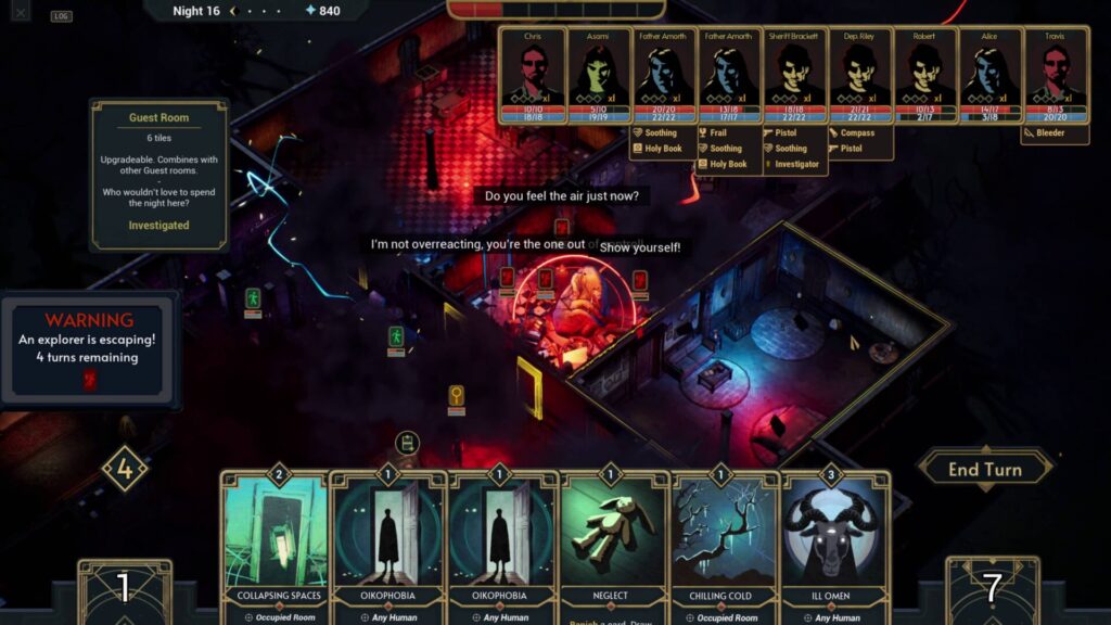 Deck of Haunts - ochrana srdce domu