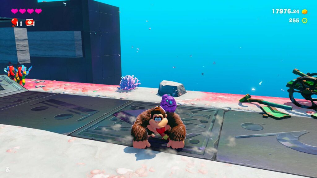 Donkey Kong Bananza - putování