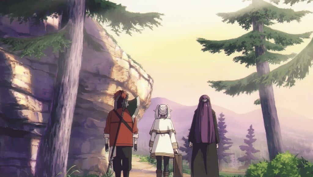 Frieren Beyond Journey's End - Stark, Frieren, Fern