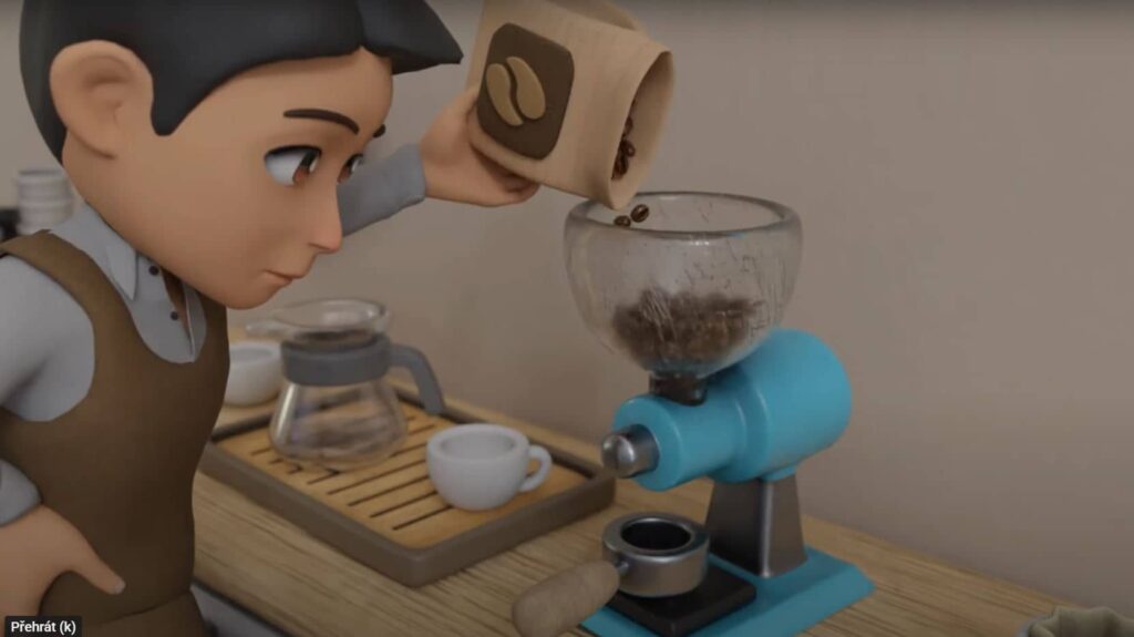 KOPI - příprava kávy