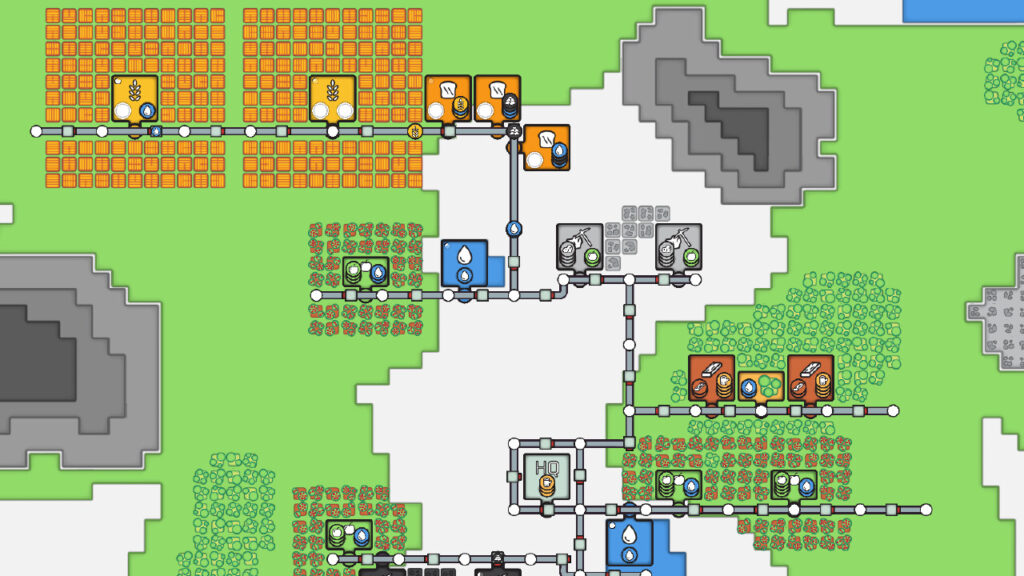 Mini Settlers - spojujte a vytvářejte barvy