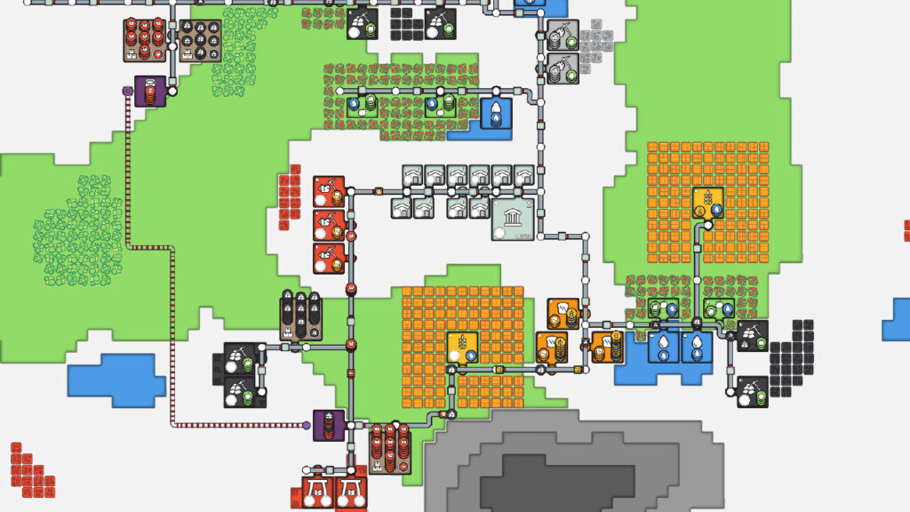 Mini Settlers - spojujte a vytvářejte barvy