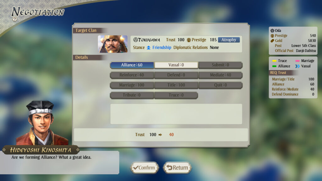 NOBUNAGA'S AMBITION Awakening - a tady je historický vítěz