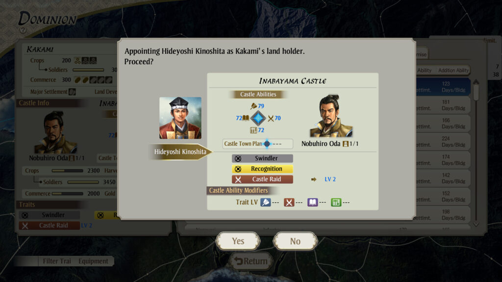 NOBUNAGA'S AMBITION Awakening - jednat se musí