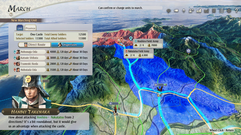 NOBUNAGA'S AMBITION Awakening - tenhle má vždy pravdu