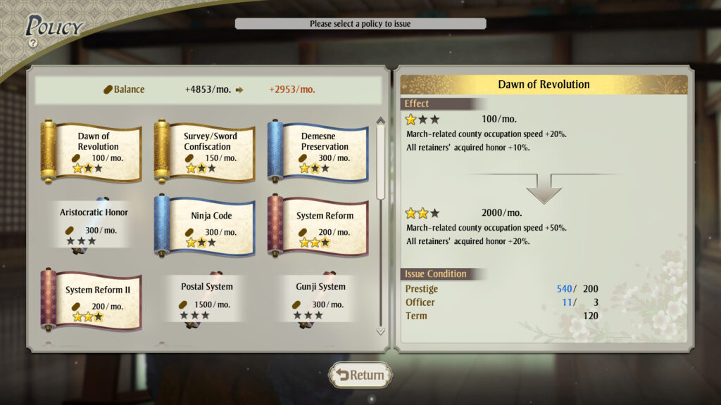 NOBUNAGA'S AMBITION Awakening - vždycky ninja code