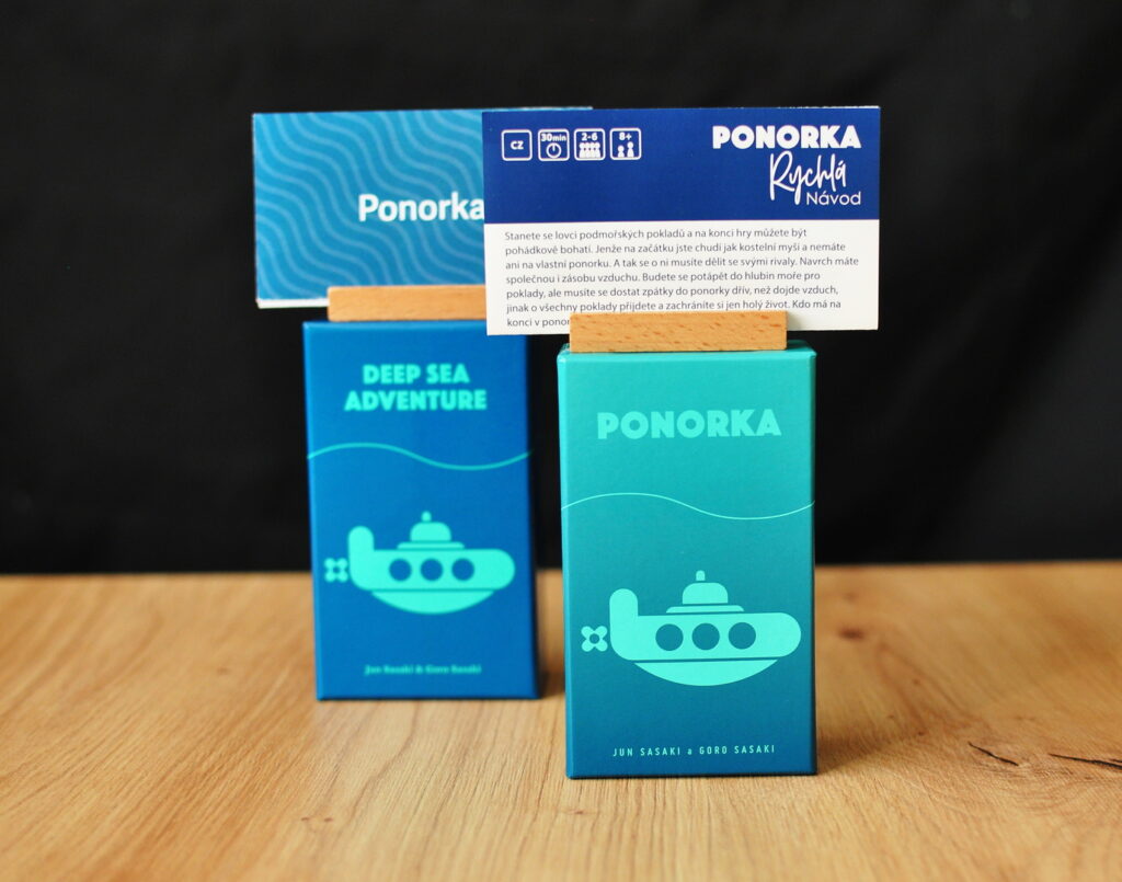 Ponorka - nová a původní verze Ponorky s českými pravidly