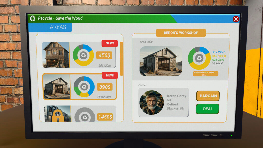 Recycling Center Simulator - rozvíjejte se