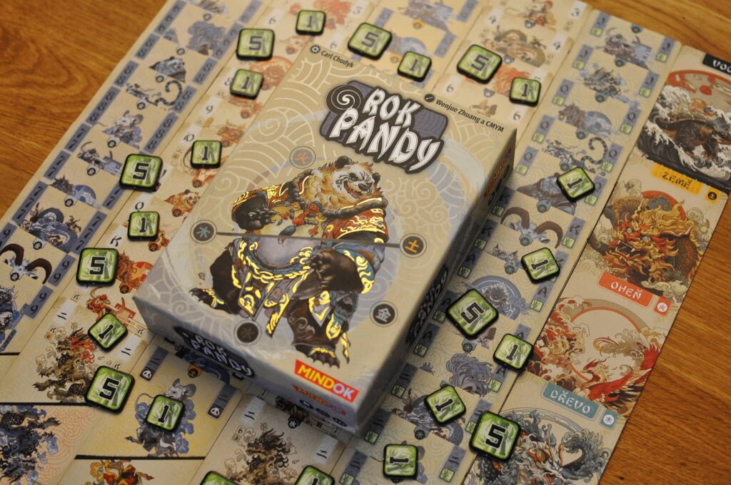 Rok pandy - krabice s komponenty