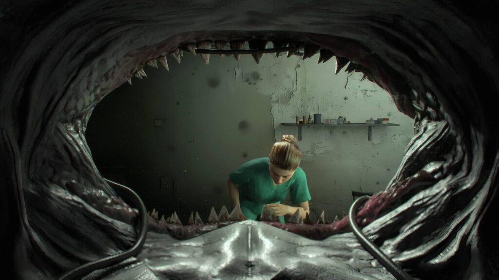 Shark Dentist - pohled z tlamy