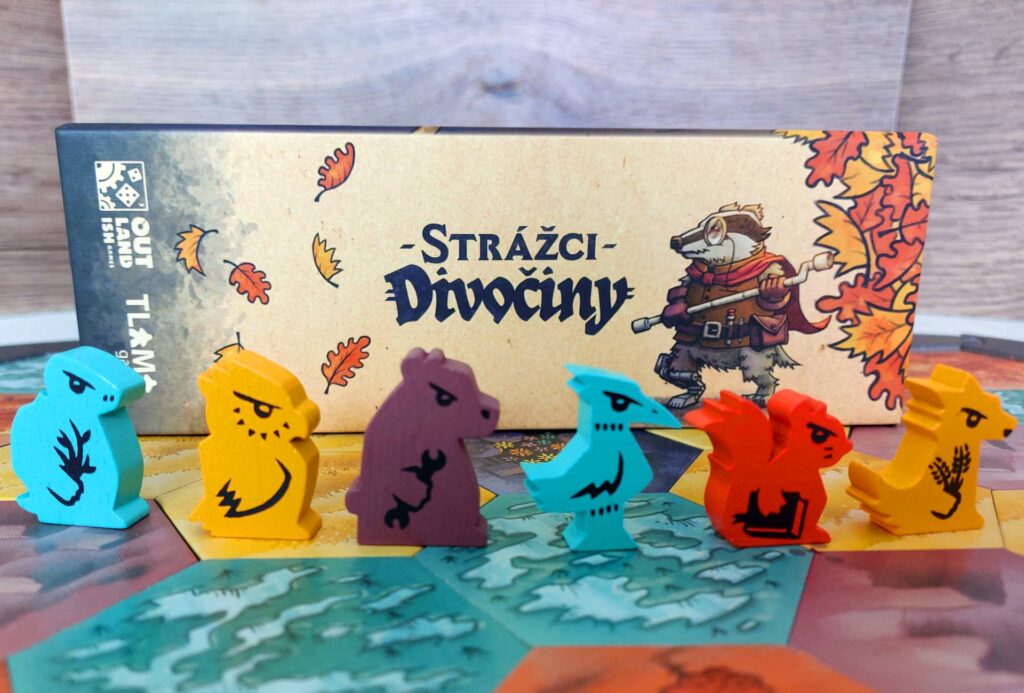 Strážci divočiny – figurky hráčů