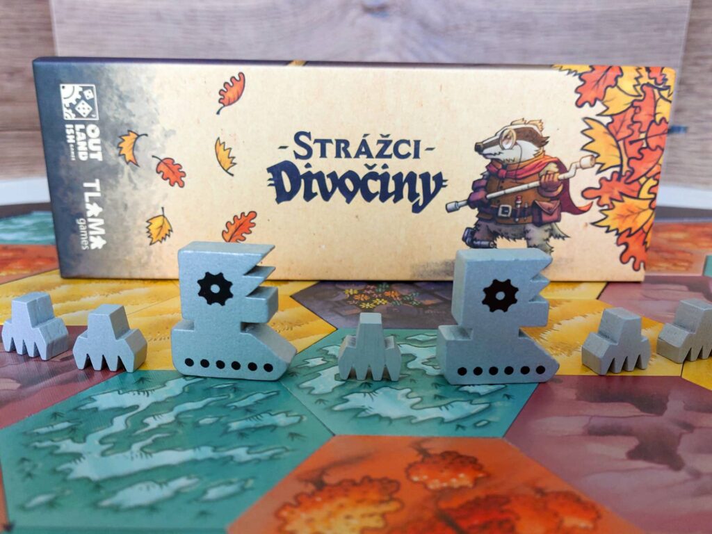 Strážci divočiny – figurky strojů