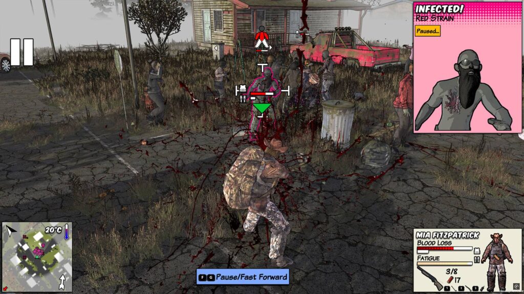 Survivalist Invisible Strain - infikovaný