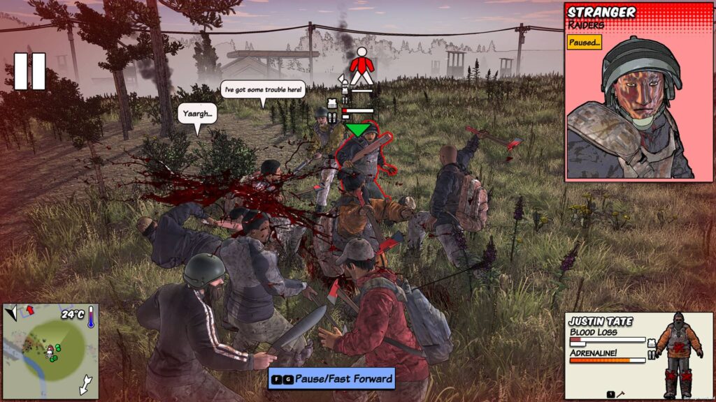 Survivalist Invisible Strain - souboje