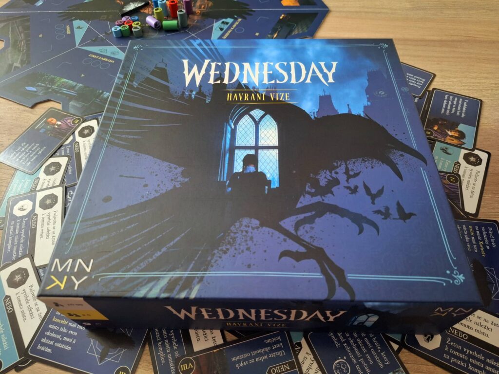 Wednesday: Havraní Vize - náhled na hru