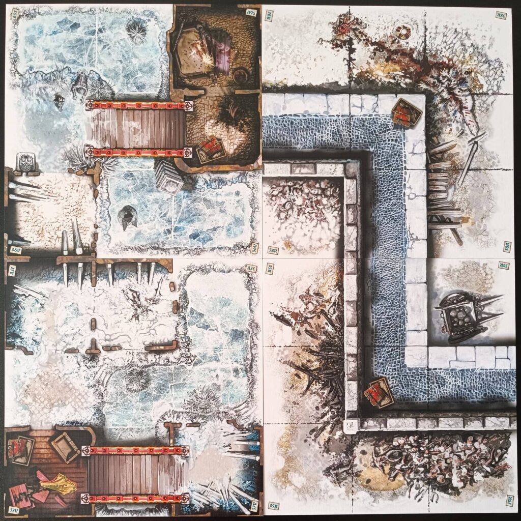 Zombicide Bílá smrt - Věčné císařství - nové mapové podklady