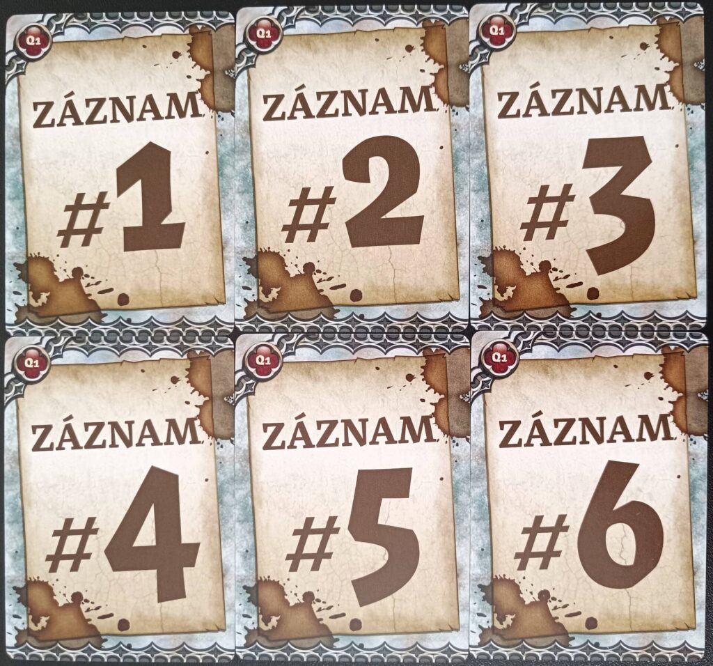Zombicide Bílá smrt - Věčné císařství - záznamy